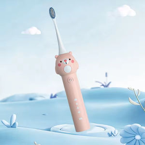 Cepillo de Dientes Recargable a Prueba de Agua con 2 Cabezales, Cepillo de Dientes Sónico para Bebés, Cepillo de Dientes Sónico de Viaje - Product Image 6