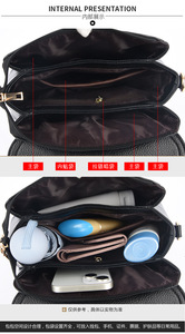 Lady Women's Messenger <b>Bags</b> Handbags Large Capacity Fashionable Women PU Leather Handbags All Seasons - Product Image 6