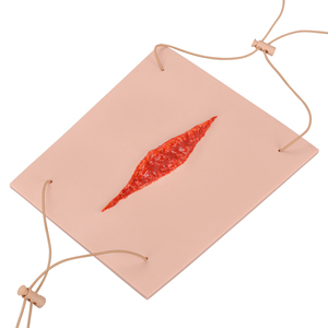 Modèle d'entraînement aux lacérations portable - Simulation de traumatisme sanguin réaliste, outil de pratique des premiers secours - Product Image 2