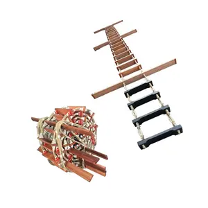 Marine Rope Ladder Easy Handling Marine Pilot's Emergency Ladder CCS Approved embarkation Safety Step Ladders