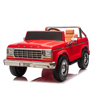 Camioneta Ford Licenciada para Niños, Motor sin Escobillas de 150W, 24V, Auto <span class=keywords><strong>El</strong></span>éctrico de Doble Asiento con Control Remoto - Product Image 4