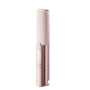 Fer à friser professionnel fin et compact 2-en-1 sans fil pour hommes et femmes, mini lisseur pour cheveux courts - Product Image 1