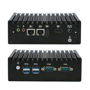 Komputasi Pc Mini Nano N5095 Fanless, untuk papan reklame Digital dalam ruangan