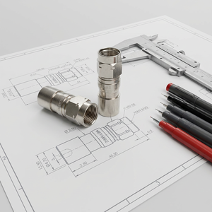 Conector <span class=keywords><strong>Coaxial</strong></span> Macho a Macho al por Mayor, 75 Ohmios, Tipo F, Adaptador de <span class=keywords><strong>Cable</strong></span> <span class=keywords><strong>Coaxial</strong></span> RG6, Acoplador de Extensión de <span class=keywords><strong>Cable</strong></span> para <span class=keywords><strong>Antena</strong></span> de TV - Product Image 1