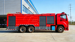Genuine Isuzu Giga 10Wheeler Heavy Duty Fire Truck 12000L Water Foam Tanker 6x4 Fire Fighting Vehicle Factory <b>Supply</b> - Product Image 2