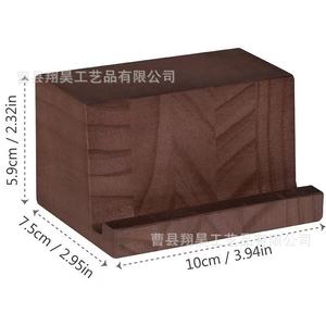 Portable Retro Wooden Album <b>Record</b> <b>Stand</b> Solid Wood Desktop Decorative Item For Vinyl Cd Rack - Product Image 2