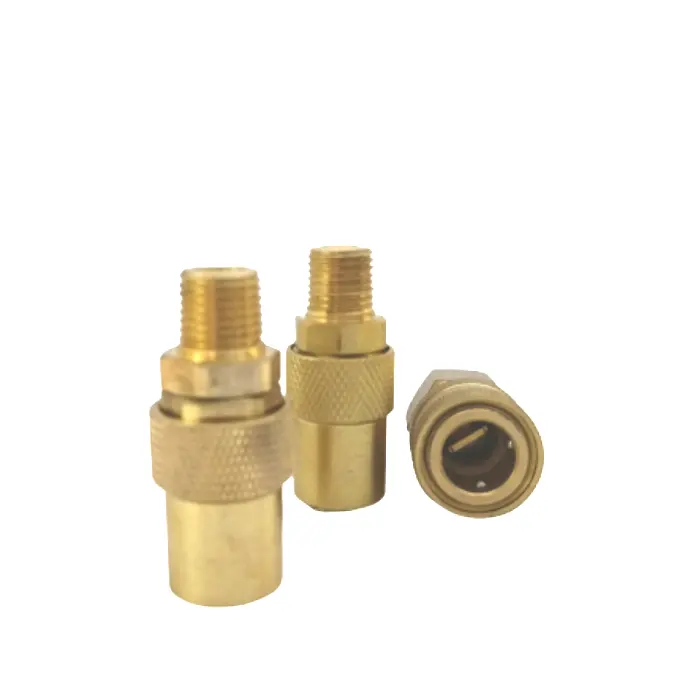 Manufacturer Quick Connector Brass Coupling for Air Tube and Cooling Water Pipe