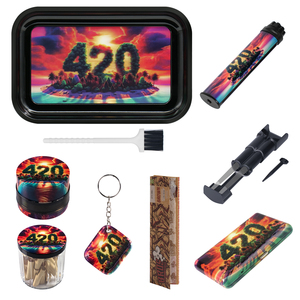 Bộ máy cuốn thuốc lá mới, máy xay thảo mộc, giấy cuốn thuốc, hộp đựng thuốc lá, khay cuốn thuốc - Product Image 3