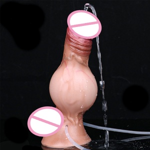 FAAK Inflatable Adjustable Size New Realistic <b>Dildos</b> Squirting <b>Dildo</b> Penis G-spot Large Anal Plug Female Masturbation Sex Toy - Product Image 6