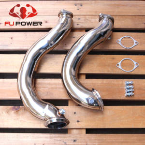 3.0 Échappement Turbo Downpipe Twin Turbo N54 N54B30 Pour BMW 135i <span class=keywords><strong>335i</strong></span> Z4 N54 E82 E87 E81 E90 E91 <span class=keywords><strong>E92</strong></span> 2007-2012 - Product Image 1