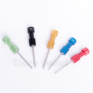 5 Stuks Tandheelkundige Implantaat Lab Landhoofd Gereedschap <span class=keywords><strong>Kit</strong></span> Zeskant Schroevendraaier Boor & Accessoires Met Abutment Schroevendraaier - Product Image 3