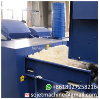 Machine industrielle de soufflage de coussins à faible consommation d'énergie |   Remplisseur de fibres entièrement automatique multi-tension Sojet Kapok 7D-15D Microfibre