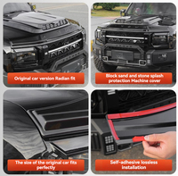 Nouveau capot tout-terrain ABS de haute qualité en grès pour accessoires Jetour Traveler T2