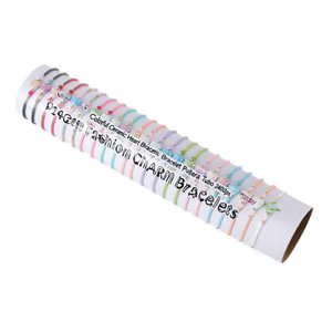 Braccialetti con ciondoli alla moda in ceramica colorata a forma di cuore, Pulsera Tubo, 2400 pezzi - Product Image 1