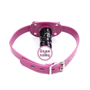 Jouet sexuel pour hommes et femmes, gode à pénis, verrouillage automatique, <span class=keywords><strong>bouche</strong></span> Gag, Gags BDSM, équipement de Bondage, servitude, entraîneur, jouets érotiques pour adultes - Product Image 6