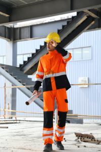 Ropa de Trabajo Resistente al Fuego FR, Antiestática, para Mecánicos, Construcción, Minería, Chaqueta de Seguridad Personalizada - Product Image 4
