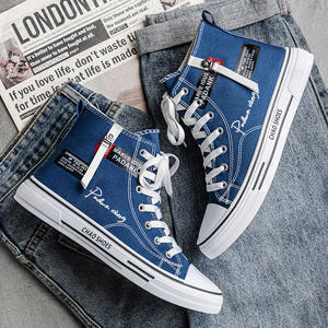 Chaussures de Marche d'Été pour Homme Vente en Gros du Fabricant Chaussures Montantes Décontractées en Toile Chaussures de Skateboard - Product Image 2