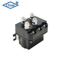 Relais solénoïde de contacteur de treuil 12V 250A, relais CC inverseur pour ATV, UTV, treuil tout-terrain, commande de moteur de treuil d'ancre de bateau marin