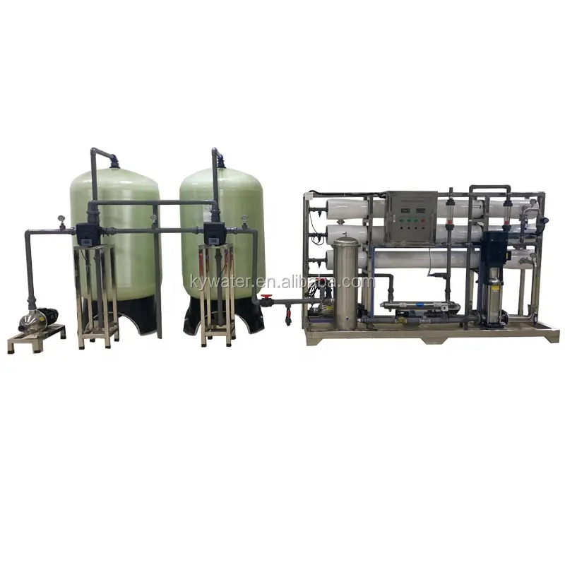 Goedkope 6000lph Omgekeerde Osmose Waterfiltratie Machine Ro Systeem Commerciële Drinkdraagbare Waterzuiveraar