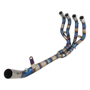 Sistema completo de escape para motocicleta, tubo de conexión frontal de conexión de aleación de titanio y acero inoxidable para <span class=keywords><strong>Kawasaki</strong></span> <span class=keywords><strong>ZX4R</strong></span> - Product Image 5