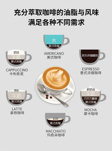 เครื่องชงกาแฟเอสเพรสโซกึ่งอัตโนมัติเชิงพาณิชย์ ตัวเครื่องทำจากสแตนเลส ตั้งโปรแกรมได้ เหมาะสำหรับโรงแรมและใช้งานกลางแจ้ง - Product Image 4