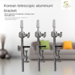 ขาตั้งวิกผมแบบยืดหดได้ HYUNDU สีเงิน ทำจากพลาสติกและโลหะ พร้อมที่ยึดหัวตุ๊กตา สำหรับการสอนและการฝึกซ้อม ใช้จัดเก็บบนโต๊ะขนาดเล็ก - Product Image 4