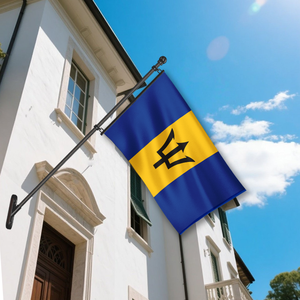 <span class=keywords><strong>Bandera</strong></span> <span class=keywords><strong>de</strong></span> <span class=keywords><strong>Barbados</strong></span> Personalizada <span class=keywords><strong>de</strong></span> Poliéster para Exteriores, <span class=keywords><strong>Bandera</strong></span> Nacional Barbadeña para Colgar en la Pared con Ojales <span class=keywords><strong>de</strong></span> Latón - Product Image 2