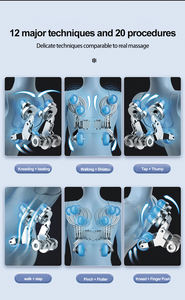 Silla de masaje de gravedad cero 3D de cuerpo completo de masaje sueco de Masaje Tailandés - Product Image 6