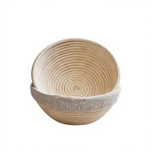 <span class=keywords><strong>Cesta</strong></span> <span class=keywords><strong>de</strong></span> Fermentación <span class=keywords><strong>de</strong></span> Ratán Natural Indonesio para Pan <span class=keywords><strong>de</strong></span> Levadura, Tejida a Mano, Redonda <span class=keywords><strong>de</strong></span> 23 cm con Cubierta <span class=keywords><strong>de</strong></span> Tela <span class=keywords><strong>de</strong></span> Algodón y Lino - Product Image 1