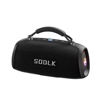 SODLK T330 100W Enceinte portable sans fil étanche avec subwoofer, son HIFI, musique sans perte, pour home cinéma et soirées