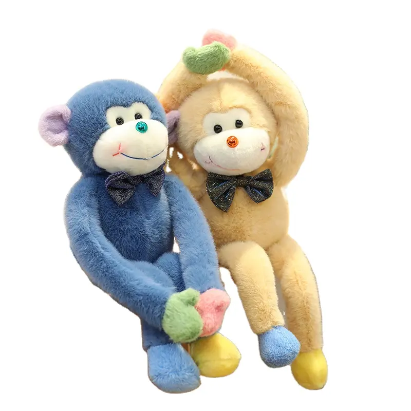 4 warna desain baru boneka monyet bayi lembut hewan