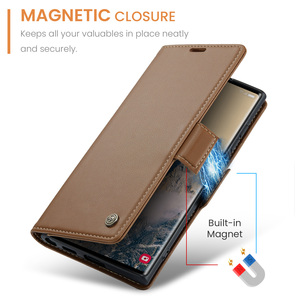 Étui portefeuille magnétique en similicuir avec support et porte-cartes pour <span class=keywords><strong>Samsung</strong></span> Galaxy S26 Ultra, S25 Plus, S24, <span class=keywords><strong>S23</strong></span>, S22, A56, A36, A55 - Product Image 4