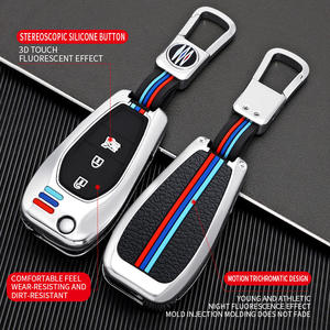 เคสใส่กุญแจรีโมทรถยนต์สำหรับ Chevrolet Cruze Spark Sonic Camaro Volt Bolt Trax Malibu 2 3 4 5 ปุ่ม พร้อมพวงกุญแจ - Product Image 3