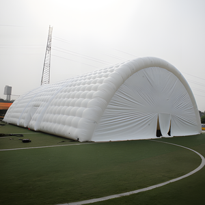 โรงเก็บเครื่องบินกันลมขนาดยักษ์แบบพกพากันลมเต็นท์คลังสินค้าแบบสูบลมโรงงานจัดแสดงอาคารกีฬา - Product Image 2