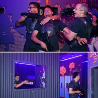 Équipement Commercial de Jeu de Tir Laser Tag – Ensemble Pistolet, Gilet et Jeu de Combat – Matériel d'Entraînement au Tir Intérieur et Extérieur