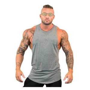 Camiseta Deportiva Personalizada para Hombre, Camiseta de Gimnasio con Espalda Cruzada, Transpirable, Lisa, Chaleco de Culturismo sin Mangas, Ropa Deportiva Activa para Hombre - Product Image 5