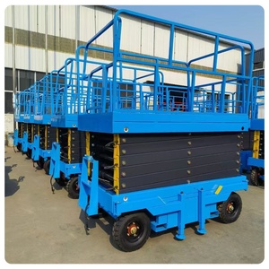 建筑行业和家庭移动用电动液压自行式剪叉式升降平台 - Product Image 1