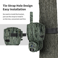 Caméra de chasse cellulaire OEM CMOS 1440P HD Vidéo IP65 Étanche 4MP Interphone vocal Compensation de la lumière d'arrière-plan 4G en direct Solaire + Batterie