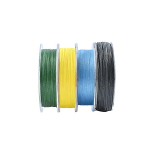 Yudeli 100m High Quality Braided X4 PE Fishing Line 100% Tippet with High Strength and Floating Buoyancy for Outdoor Fishing