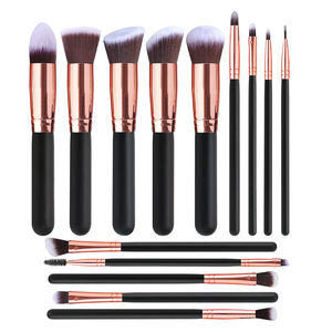 DailyQueen Logo personnalisé ensemble de pinceaux de maquillage avec poignée en cristal échantillon gratuit pinceaux anti-cernes - Product Image 5
