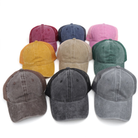 Casquettes personnalisées avec plaque de lumière lavée, casquette en maille respirante pour hommes et femmes, casquette de baseball, chapeaux de camionneur