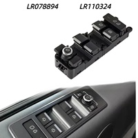 Interruptor Maestro de Elevalunas Eléctrico Delantero Izquierdo LR078894/LR034932/LR066075/LR110324 Compatible con Range Rover Sport 2014-2017