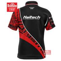 Personnalisé votre propre conception impression sublimée polos de golf hommes jeunes t-shirt polo à manches courtes