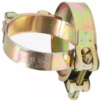 Collier de serrage en acier inoxydable 304, collier de serrage pour tuyau de 68 à 73 mm