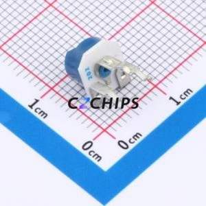 ตัวต้านทาน/โพเทนชิโอมิเตอร์แบบปรับได้3306P-1-202ผ่านตัวต้านทาน (THT) 2Kohm 25% 200mW 250ppm/℃ - Product Image 2