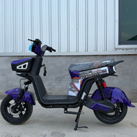 Vélo électrique Le Shuai 800W avec moteur sans balais à 3 vitesses, moteur de moyeu arrière, double suspension, freins à tambour, roues de 16 pouces, batterie au lithium de 20 Ah