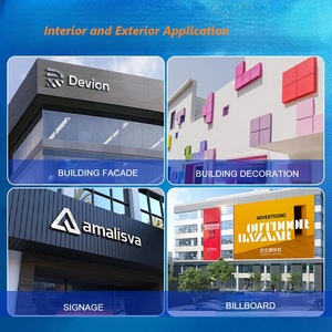 Wholesale 3mm 4mm 6mm Thick Alucobond <strong>ACP</strong> Decor Panels for Wall <strong>Cladding</strong> and Sinage - Product Image 6