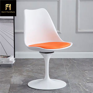 <span class=keywords><strong>Chaise</strong></span> de tulipe blanche moderne minimaliste nordique <span class=keywords><strong>tabouret</strong></span> de bar en plastique <span class=keywords><strong>chaise</strong></span> de bar à jambes hautes <span class=keywords><strong>chaise</strong></span> de bar de cuisine pivotante - Product Image 4