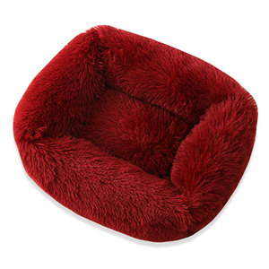 <b>Plush</b> Pet Beds Warm Manufacturers Square Design Dog Bed Nest <b>Large</b> Pet Beds Accessories - Product Image 2