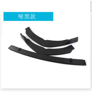 Divisor Delantero para Toyota Camry 2018 2019 2020, Negro Mate, Kit de Carrocería, Difusor de Parachoques, Spoiler, Pieza R069 - Product Image 5